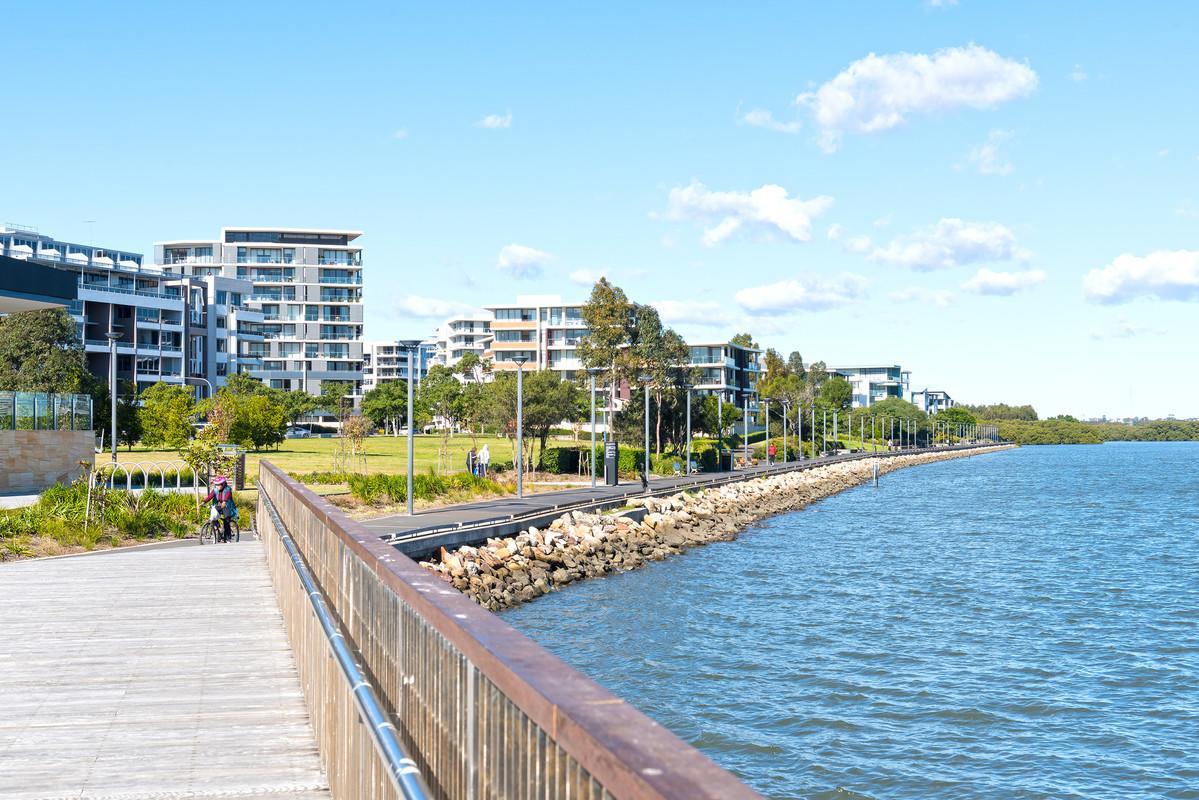 Astra Apartments Rhodes Sydney Buitenkant foto